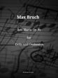 Bruch Ave Maria Op. 61 for Cello and Orchestra Orchestra sheet music cover